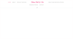 Desktop Screenshot of madamemakeup.com